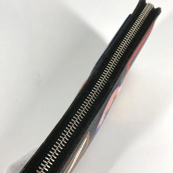 LOUIS VUITTON N60153 DamierGraphite LV Alps Patch Zippy Organizer NM Long wallet - Picture 5 of 15